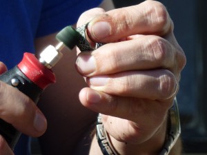 Polishing rings with a dremel
