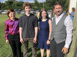 Family photo, Shenandoah, 2021